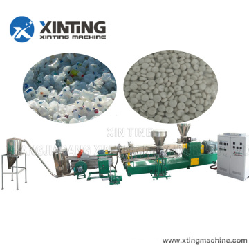 Double Stage Recycled Grinded Material Pelletizer Plastic Granulation Line